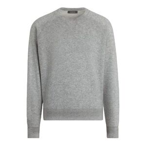 Ermenegildo Zegna Mens Wool Cashmere Pullover Sweatshirt in Gray 58 US XXXL